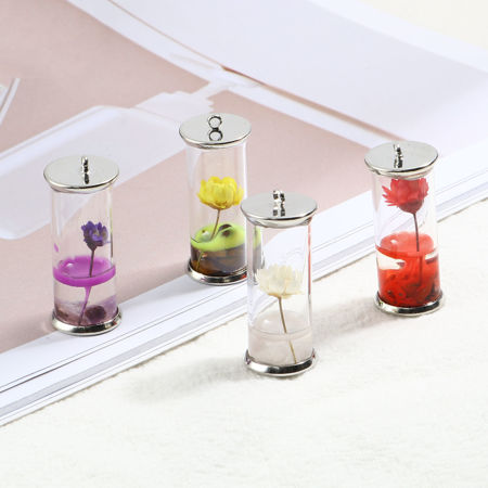 Fiole pendentif diffuseur de parfum en cristal avec Strass CRISTAL